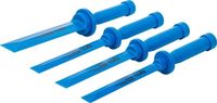 [366BG] BGS - 366 - Jeu de grattoirs plastiques largeur 19 - 22 - 25 - 38 mm 4 pièces