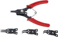 [454BG] BGS - 454 - Pince à circlips à têtes échangeables 160 mm 5 pièces