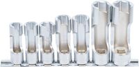 [1105BG] BGS - 1105 - Jeu de douilles speciales, fendues 10 mm (3/8") 10 - 19 mm 7 pièces