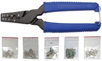 [1430BG] BGS - 1430 - Pince pour cosses de conducteurs avec 150 cosses de conducteurs 175 mm