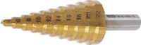 [1618BG] BGS - 1618 - Foret étagé nitrure de titane Ø 4 - 22 mm