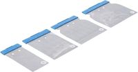 [1636BG] BGS - 1636 - Jeu de couteaux à mastiquer acier à ressorts 50 / 80 / 100 / 120 mm 4 pièces