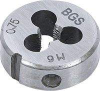 [1900-M6X0.75-SBG] BGS - 1900-M6X0.75-S - Filières M6 x 0,75 x 25 mm