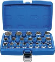 [2152BG] BGS - 2152 - Jeu de douilles Gear Lock 12,5 mm (1/2") 19 pièces