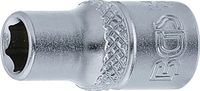 [2478BG] BGS - 2478 - Douille pour clé, six pans 6,3 mm (1/4") 6 mm