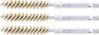 [3078-9-MBG] BGS - 3078-9-M - Brosse en laiton 9 mm 6,3 mm (1/4") 3 pièces