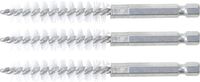 [3078-11-NBG] BGS - 3078-11-N - Brosse plate Nylon 11 mm 6,3 mm (1/4") 3 pièces