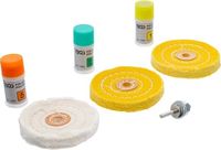 [3991BG] BGS - 3991 - Kit de polissage pour métal dur 7 pièces