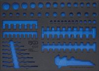 [4020-5BG] BGS - 4020-5 - Insert de servante d'atelier 3/3 vide pour art. 4020