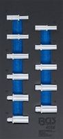 [4058BG] BGS - 4058 - Insert de servante d'atelier 1/3 : Douilles pour clé, six pans 10 mm (3/8") 8 - 19 mm l