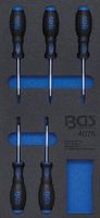 [4076BG] BGS - 4076 - Insert de servante d'atelier 1/3 : Tournevis profil T (pour Torx) 5 pièces