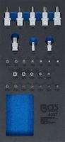 [4097BG] BGS - 4097 - Insert de servante d'atelier 1/3 : Assortiment d’embouts et de douilles à embouts 27 pi