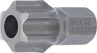 [4670BG] BGS - 4670 - Embout Longueur 30 mm 10 mm (3/8") profil T (pour Torx) avec perçage T70