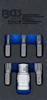 [5006BG] BGS - 5006 - Jeu d’embouts 10 mm (3/8") denture multiple intérieure (pour XZN) 6 pièces