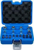 [5023BG] BGS - 5023 - Jeu d'embouts et de clés à douille profil E / profil T (pour Torx) 17 pièces