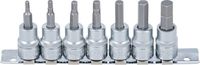 [5104BG] BGS - 5104 - Jeu de douilles à embouts 10 mm (3/8") six pans intérieurs 1/8" - 3/8" en pouce 7 pièce