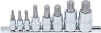 [5105BG] BGS - 5105 - Jeu de douilles à embouts Denture multiple intérieure (pour XZN) M4 - M16 8 pièces