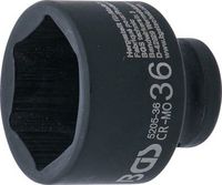 [5205-36BG] BGS - 5205-36 - Douille à choc, six pans 12,5 mm (1/2") 36 mm