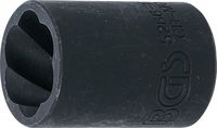 [5266-17BG] BGS - 5266-17 - Douille spiralée/extracteur de vis 12,5 mm (1/2") 17 mm