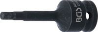 [5481-M6BG] BGS - 5481-M6 - Douille à embouts à choc longueur 75 mm 12,5 mm (1/2") six pans intérieurs 6 mm