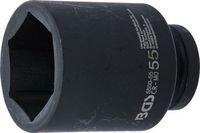 [5500-55BG] BGS - 5500-55 - Douille à choc, six pans, longue 25 mm (1") 55 mm