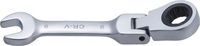 [6909BG] BGS - 6909 - Clé mixte à cliquet courte à couder 9 mm