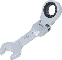 [6913BG] BGS - 6913 - Clé mixte à cliquet courte à couder 13 mm