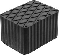 [7008BG] BGS - 7008 - Tampon en caoutchouc pour pont élévateur 160 x 120 x 100 mm
