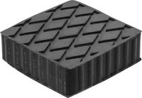 [7037BG] BGS - 7037 - Tampon en caoutchouc pour pont élévateur 116,5 x 116,5 x 36,5 mm