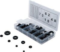 [8125BG] BGS - 8125 - Assortiment de passe-fil caoutchouc métrique 180 pièces
