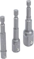 [8204BG] BGS - 8204 - Jeu d’adaptateurs à choc 6,3 mm (1/4") 6,3 mm (1/4") / 10 mm (3/8") / 12,5 mm (1/2") 3 