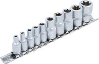 [9548BG] BGS - 9548 - Jeu de douilles à profil E 6,3 mm (1/4") / 10 mm (3/8") E4 - E16 10 pièces