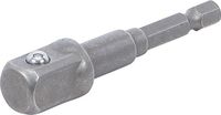 [9685-3BG] BGS - 9685-3 - Adaptateur pour perceuses empreinte six pans mâle 6,3 mm (1/4") sur carré mâle 12, ,5