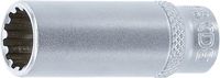 [10162BG] BGS - 10162 - Douille pour clé, Gear Lock, longue 6,3 mm (1/4") 12 mm