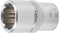 [10781BG] BGS - 10781 - Douille pour clé, douze pans 6,3 mm (1/4") 11 mm