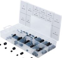 [14135BG] BGS - 14135 - Assortiment de vis sans tête 160 pièces
