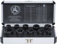 [20210BG] BGS - 20210 - Jeu de douilles spiralées/extracteur de vis 10 mm (3/8") profil hélicoïdal 9 - 19 mm 1