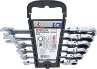[30004BG] BGS - 30004 - Jeu de clés mixtes à cliquet têtes flexibles 8 - 19 mm 6 pièces