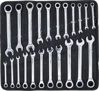 [30010BG] BGS - 30010 - Jeu de clés mixtes à cliquet métriques + pouces 22 pièces