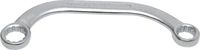 [30724BG] BGS - 30724 - Clé polygonale double en C à oeil douze pans 17 x 19 mm