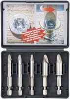 [50410BG] BGS - 50410 - Jeu d'extracteurs de vis #0 - #3 5 pièces