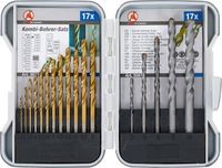 [50818BG] BGS - 50818 - Jeu de forets combinés 1,5 - 10 mm 17 pièces