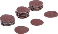 [70193BG] BGS - 70193 - Jeu de feuilles abrasives pour ponçeuse excentrée Ø 30 mm Cal. 60 - 80 - 120 30 pièces