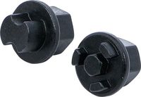 BGS - 70984 - Jeu de clés pour bouchons de vidange d’huile pour DAF, MAN, Volvo, Scania, Neoplan 2 p