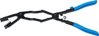 BGS - 71006 - Pince pour colliers de serrage à double articulation coudée 0 - 50 mm 430 mm