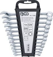 BGS - 71022 - Jeu de clés mixtes 8 - 19 mm 12 pièces