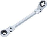 BGS - 71028-20X24 - Double clé annulaire à cliquet pliable avec têtes polygonales à profil E E20 x E