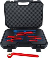 BGS - 72035 - Jeu de clés polygonales VDE contre-coudées 10 - 24 mm 9 pièces