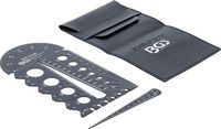 BGS - 74247 - Gabarit de vis et filetages métriques M3 - M20, 0,5 - 13,00 mm