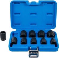 [74296BG] BGS - 74296 - Jeu de douilles à choc, six pans 12,5 mm (1/2") 3/8 - 15/16" en pouce 10 pièces